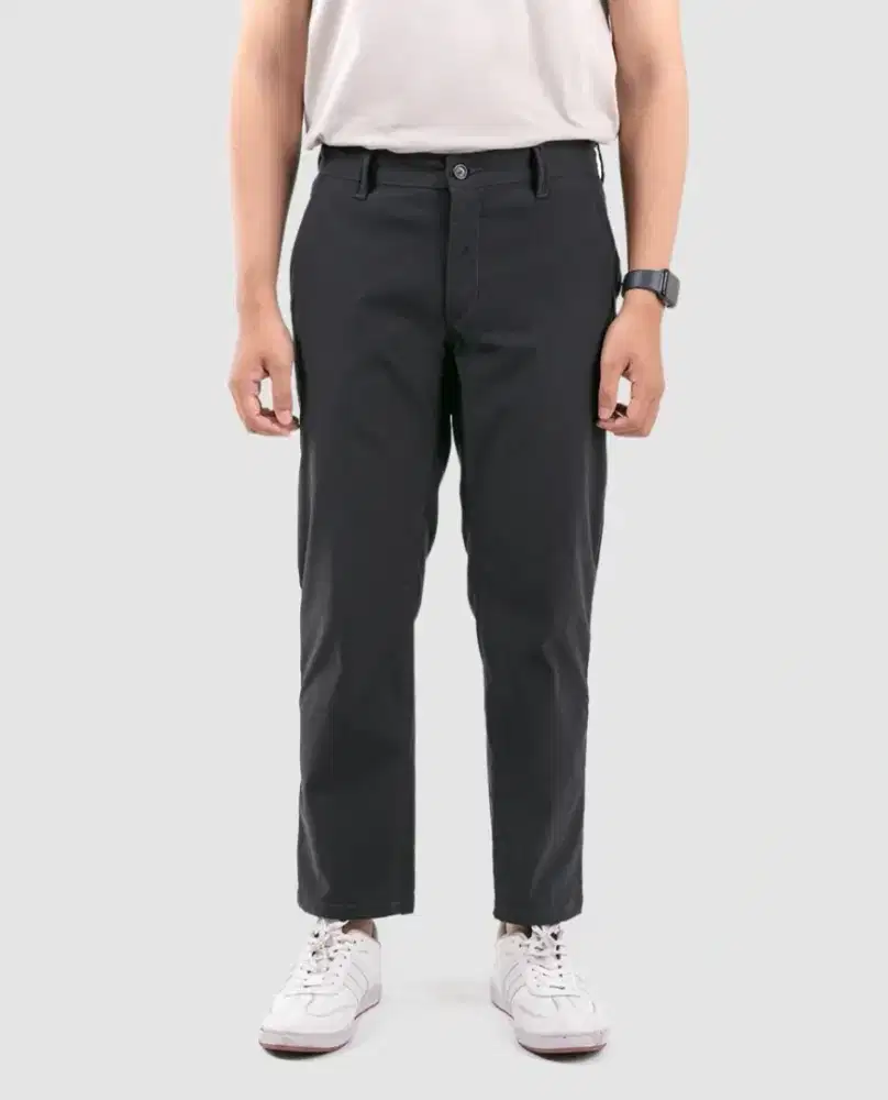 sayed chinos dark grey