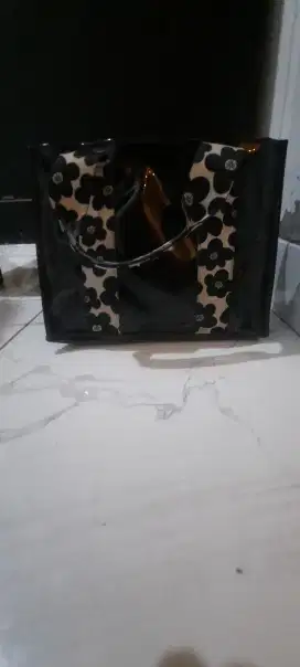 Tas Jinjing ada Tali Panjang Jelly Transparant