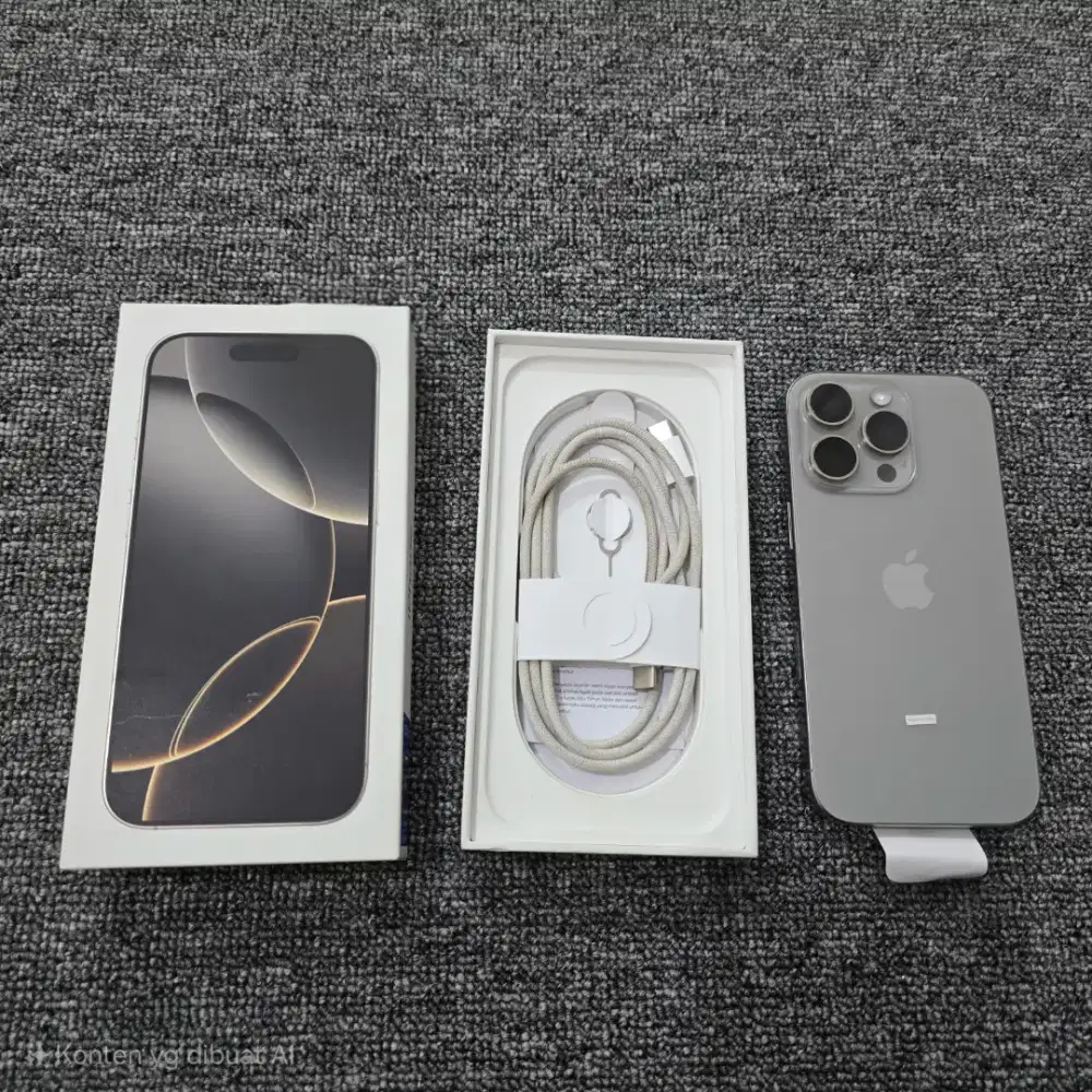 iPhone 16 Pro 256GB iBox garansi panjang seperti baru
