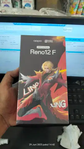 Oppo Reno 12F 8/256GB. Baru dan bergaransi resmi 1 Tahun