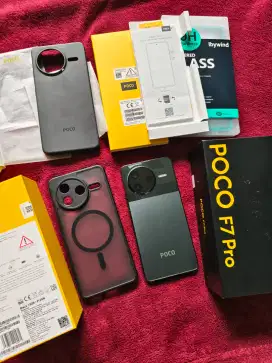 Poco F7 Pro 5G Black 12gb 512gb Fullset Mulus