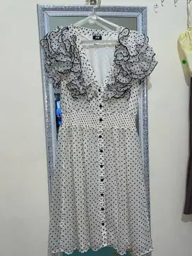 Polka Dot Mididress H&M