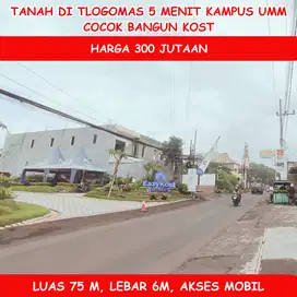 Tanah Dekat Kampus UMM di Tlogomas Malang