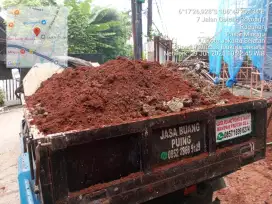 Jasa angkut puing tanah