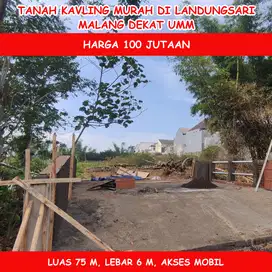 Tanah Investasi di Landungsari Dekat UMM Malang