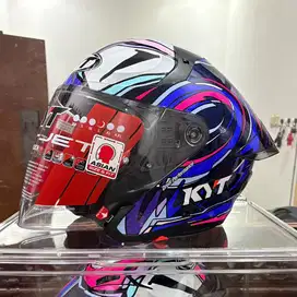 Helm KYT TTR - JET Enea Bastianini 2022 Half Face - Size L