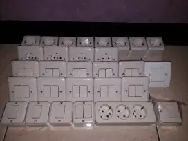 Saklar lampu, stop kontak broco