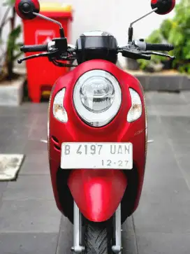 HONDA SCOOPY STYLISH KEYLESS REMOT MERAH TAHUN 2022 ISTIMEWAAA MURAH!