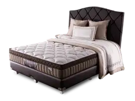 Bed Set Spring Bed + Dipan Second