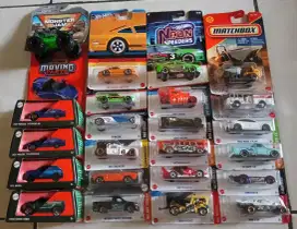 paket hotwheels matchbox lancer evo porche 23 pcs