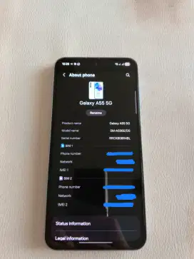 SAMSUNG A55 8/256 Blue mulus