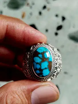 Batu Pirus biru fancy