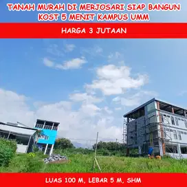Tanah Murah 3 Menit Kampus UMM Malang