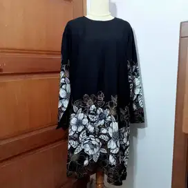 Baju Tunik Bunga-Bunga Cewek