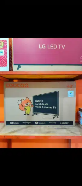 Coocaa Smart TV 43 inch promo terbatas bisa kredit