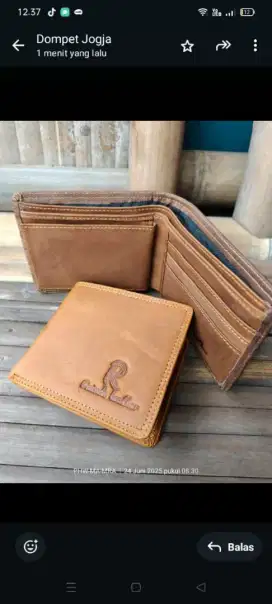 Dompet Kulit Sapi Asli ( BISA COD )