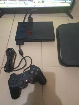 Ps 2 Slim SCPH 90006 Seri Terakhir game Kaset Optik Normal siap pakai