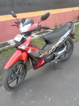 Supra x125 2010 dobel disc mesin standart ex orang tua