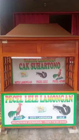 Gerobak usaha angkringan/bakso/soto/pecel lele