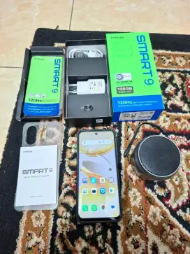 Handphone Infinix Smart 9 Ram 8 Rom 128 Gress + Speaker Bluetooth Gres