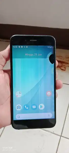Redmi mi  A1   4/64  mnus berbyang noda item sma renggang