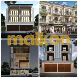 JASA BANGUN RENOVASI RUKO CAFE DLL