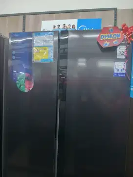 KULKAS SBS MIDEA CICILAN MULAI DARI 700RB