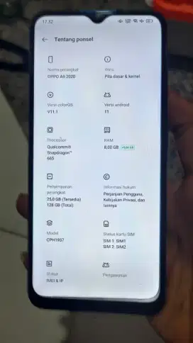 Oppo a9 2020 second