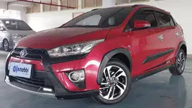 TDP 8,JT Toyota Yaris 1.5 TRD Sportivo Heykers Bensin-MT Merah 2017