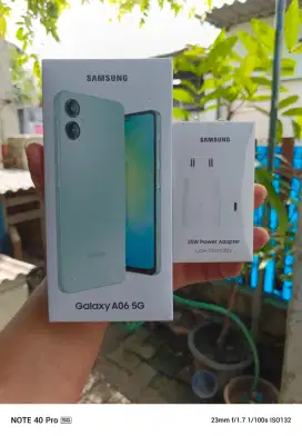 SAMSUNG GALAXY A06 5G 6+6/128GB FULLSET PEMAKAIAN SEMINGGU