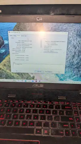 jual bu laptop gaming asus rog i7 4750hq ram 16 gtx 950m 4gb ssd512
