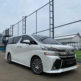 [Nik 2015] Toyota Vellfire 2.5 ZG / Vellfire ZG 2015 Putih Panoramic