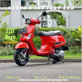 PIAGGIO VESPA S 125 IGET LED TAHUN 2022 PERFECT CONDITION