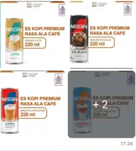 Nescafe 4 varian rasa