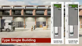 Gudang Multiguna Primary Type Single Building di Jababeka Cikarang