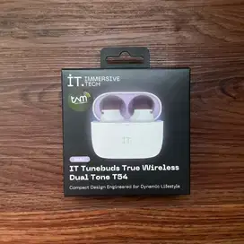 Earphone Bluetooth IT Tunebuds Lilac - Garansi Resmi TAM 18 Bulan