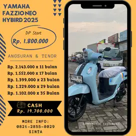 YAMAHA FAZZIO NEO HYBIRD 2025