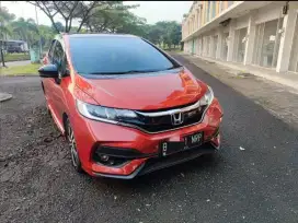 Jazz RS 2018 Matic Black top limited edition Oranye