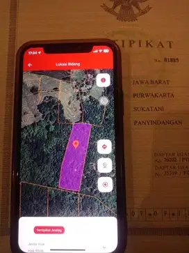 BU di Jual Tanah Kebun sesuai NJOP 27.000/m nego sampe jadi