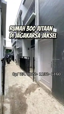 Rumah 2 lantai Murah di Ciganjur Jagakarsa Jl Kahfi 2 akses Motor