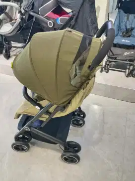 Jual Cepat Stroller QBIT+ Lizard Khaki, Barang Baru Harga Spesial