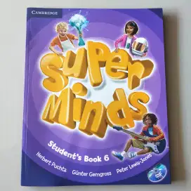 Buku bahasa inggris Super Minds Student Book SD kelas 6