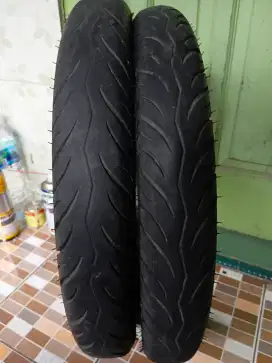 Ban motor 1 set depan belakang