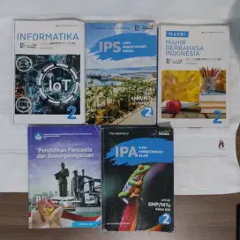 Buku Paket Pelajaran SMP Kelas 8 Erlangga Kurikulum Merdeka Kumer