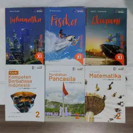 Buku Paket Pelajaran Kelas 11 SMA Erlangga Kurikulum Merdeka