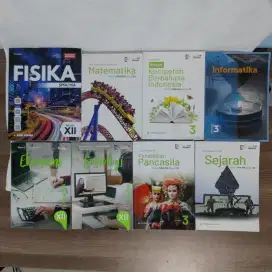 Buku Paket Pelajaran Kelas 12 SMA Erlangga Kurikulum Merdeka