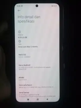 Xiaomi note 11 ram6