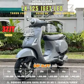 PIAGGIO VESPA LX 125 IGET LED TAHUN 2023 PERFECT CONDITION
