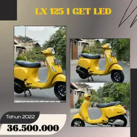 PIAGGIO VESPA LX 125 IGET LED TAHUN 2021 PERFECT CONDITION