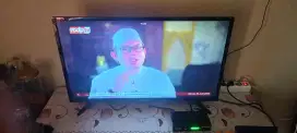 Tv Daewoo like new Led tambah resiver Advans
